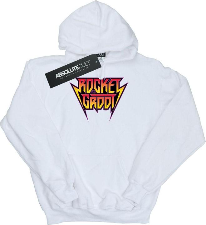 Produktbild Guardians Of The Galaxy Vol. 2 Rocket And Groot Metal Logo Kapuzenpullover Jungen (140, 146)