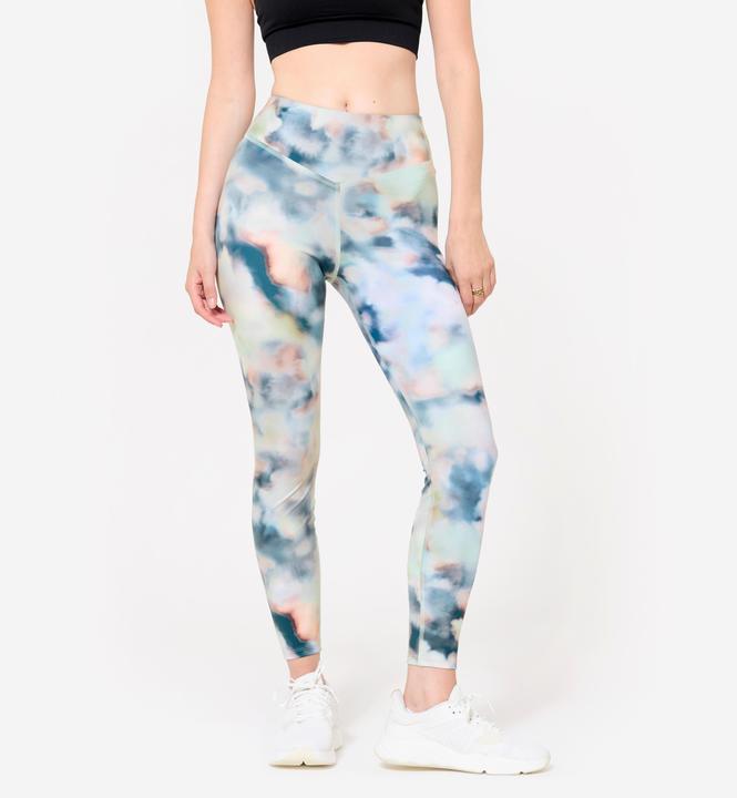 Immagine prodotto Domyos Leggings Damen hoher Taillenbund - bunt (W26/L30)