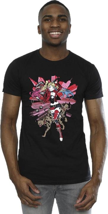Actual product image Mens Harley Quinn Hyenas T-Shirt (XL)