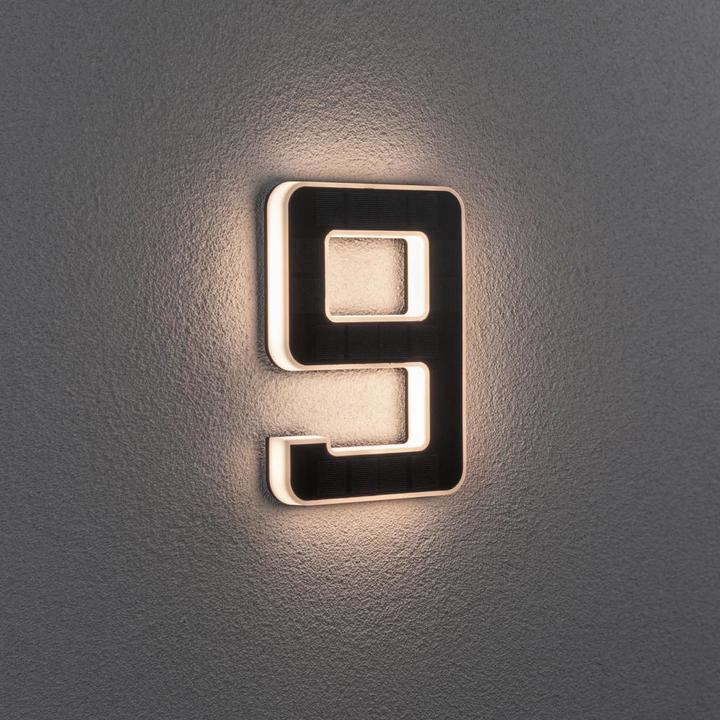 Actual product image Paulmann Solar house number (20 lm, IP44)