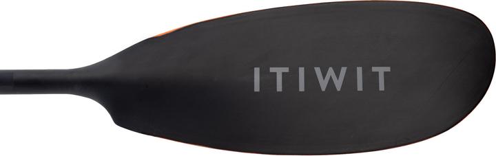 Actual product image Itiwit Kayak paddle carbon two-piece collapsible and adjustable 210-220 cm - X900 (220 cm, 2-piece)