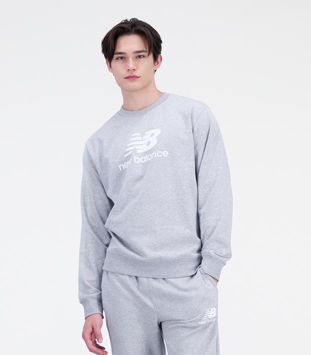 Immagine prodotto New Balance Equipaggio Essentials con logo impilato (L)