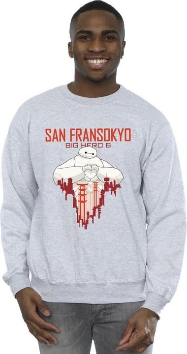 Image du produit Disney - Sweat BIG HERO BAYMAX SAN FRANSOKYO HEART - Homme (L)