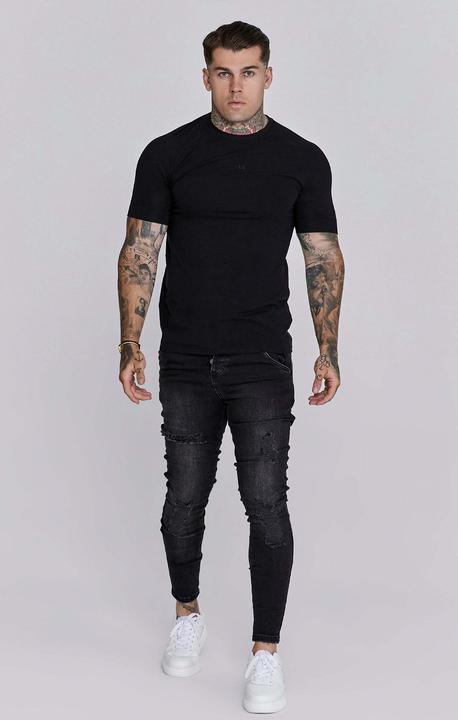 Actual product image Siksilk Jeans Distressed Skinny Jeans (28)