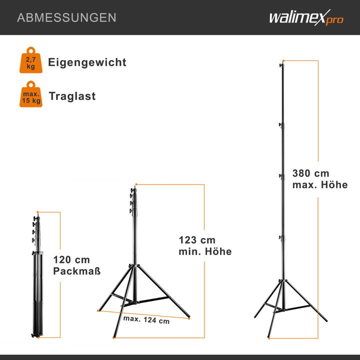 Produktbild Walimex pro Air 380 (380 cm, 15 kg)