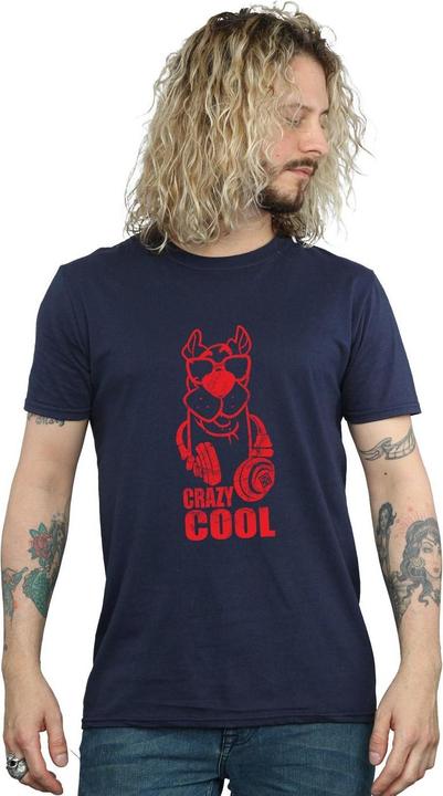 Actual product image Scooby Doo Mens Crazy Cool T-Shirt (L)