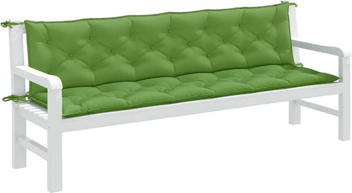 Produktbild VidaXL Gartenbank-Auflagen 2 Stk. Stoff (200 x 50 x 7 cm)