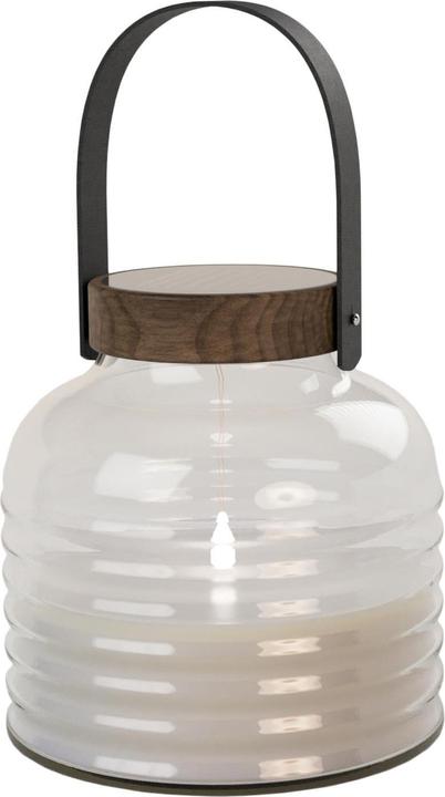 Produktbild Sirius LED-Laterne Aston Solar 35 cm, Braun/Schwarz (26.5 x 25.5 x 25.5 cm, 1 x)