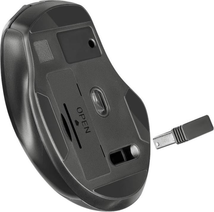 Produktbild Defender Mysz Prime Mb-053 Rf Silent Czarna Optical (Kabellos)