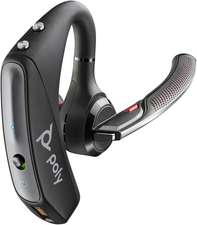Actual product image Poly Voyager 5200 UC Headset +USB-A to Micro USB Cable +BT700 dongle (Wireless, USB-A)