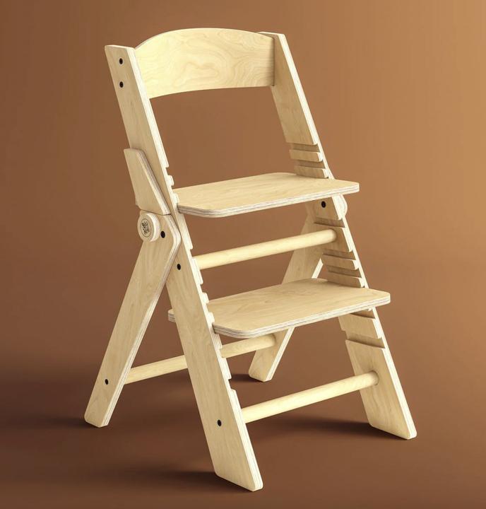 Image du produit Montessori Chaise haute pour escalier - réglable - ® tripp chair ® by Busy Kids (Chaise haute)