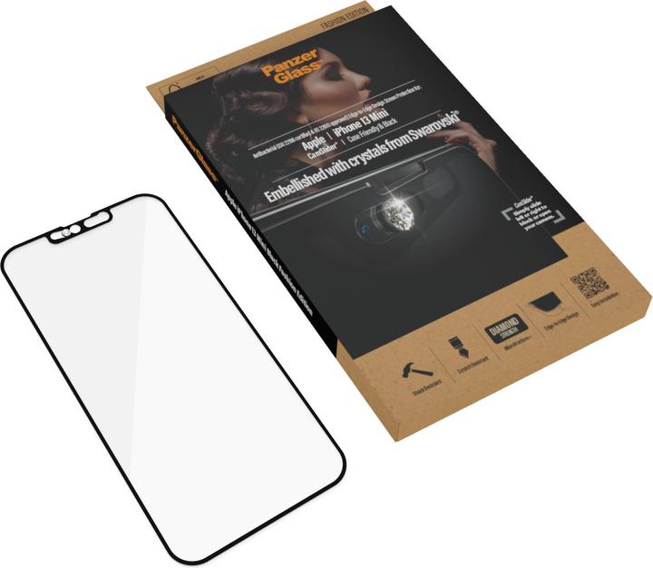 Produktbild PanzerGlass Displayschutz CF Cam Slider AB (1 Stück, Apple iPhone 13 mini)