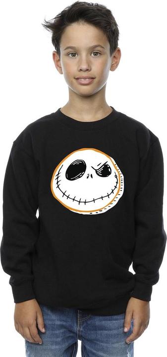 Immagine prodotto Disney The Nightmare Before Christmas Jack Face Felpa Ragazzi (128)