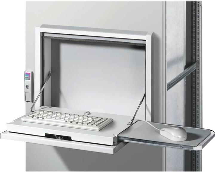 Image du produit Rittal SZ Tablette clavier/souris pliable en rack