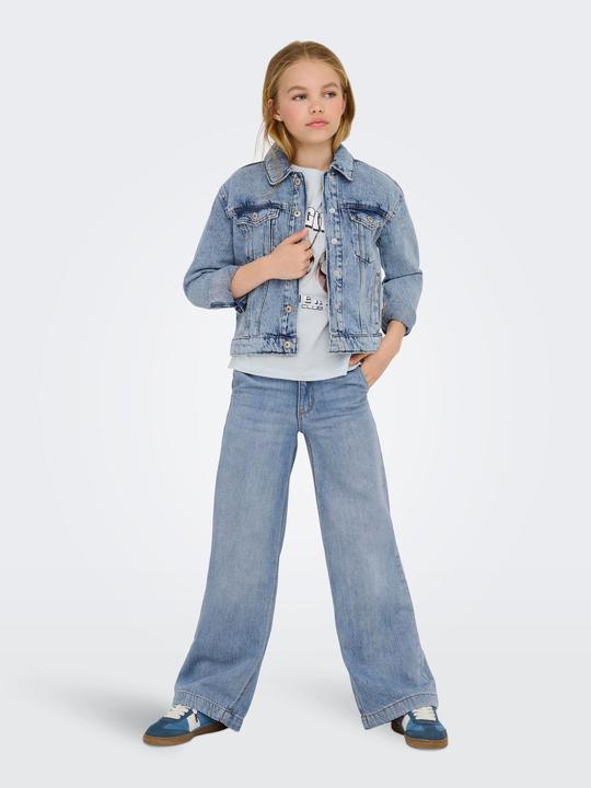 Immagine prodotto Only Cappuccio con coulisse Polsini con bottone Spalla bassa Giacca Giacca in denim (146)