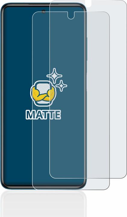 Produktbild BROTECT Entspiegelungs-Schutzfolie Displayschutz Matt (2 Stück, Xiaomi Poco X3 NFC)