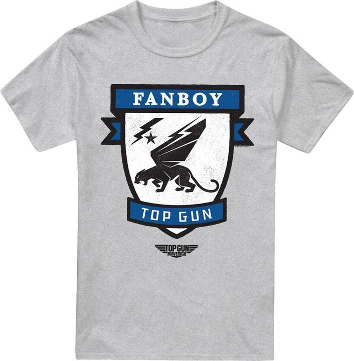 Actual product image Top Gun Mens Fanboy Logo T-Shirt (4XL)