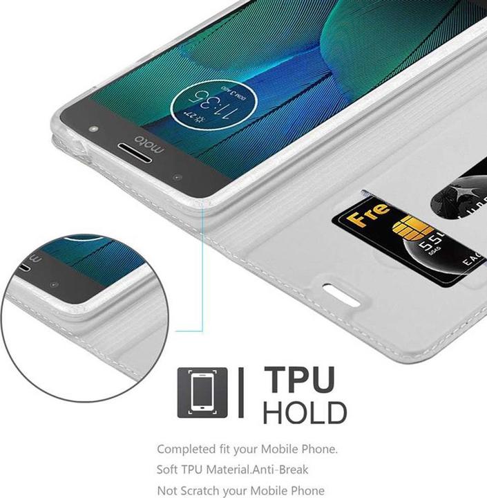Produktbild Cadorabo Book Classy Style Cover (Motorola Moto G5S)