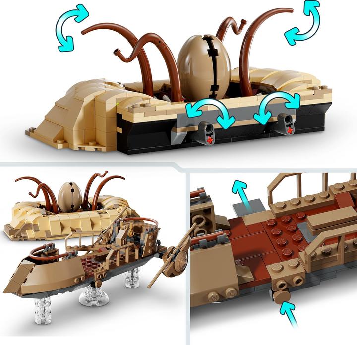 Image du produit LEGO Skiff du désert et fosse du Sarlacc (75396, LEGO Star Wars)