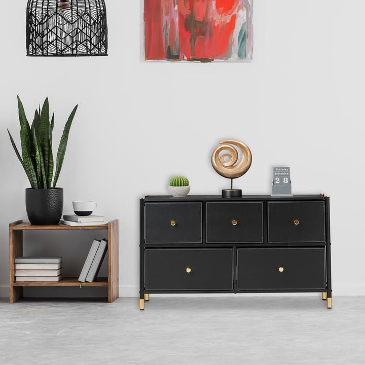 Actual product image Relaxdays Chest of Drawers (100 x 30 x 58.5 cm)
