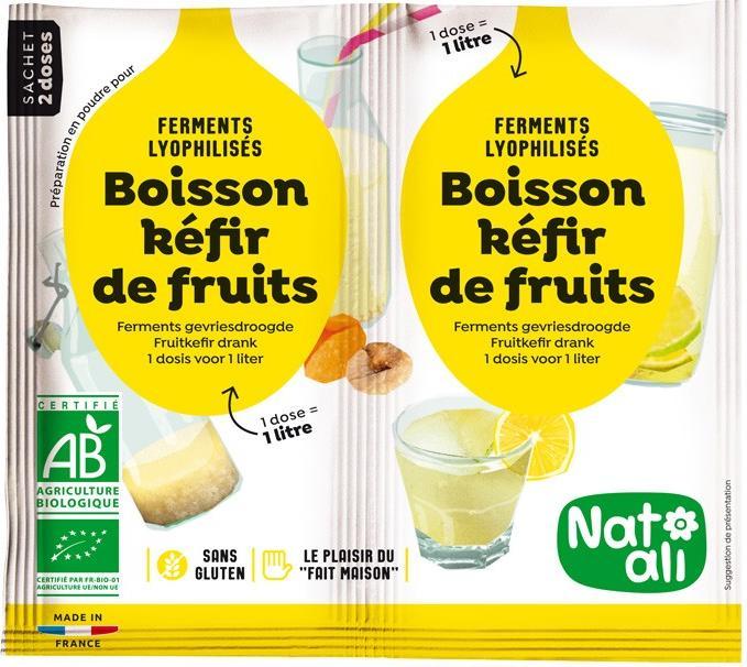 Natali Ferment Kéfir de fruits (10 g)