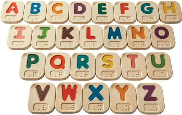 Immagine prodotto Plantoys Alfabeto Braille A-Z (Tedesco)