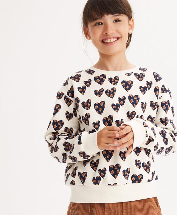 Immagine prodotto La Redoute Collections Felpa stampata con cuori (120 B)