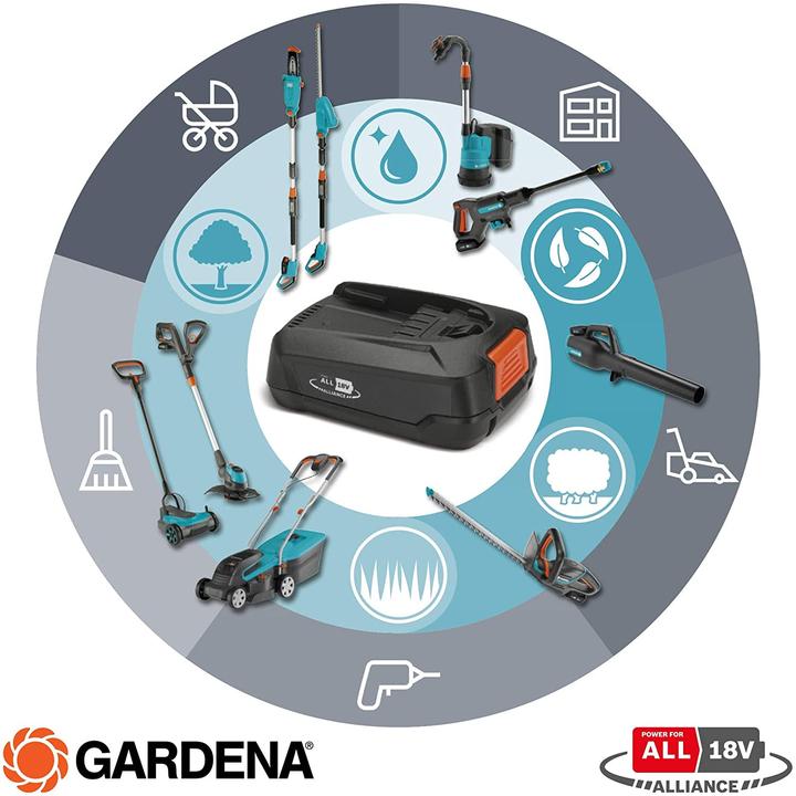 Produktbild Gardena Akku Klarwasser Tauchpumpe (Klarwasserpumpe)
