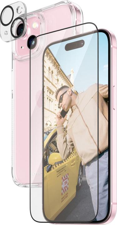 Immagine prodotto PanzerGlass Pacchetto 3 in 1 (1 Pezzo/i, Apple iPhone 15)