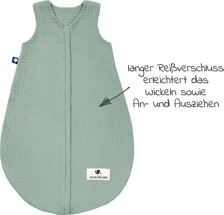 Actual product image Julius Zöllner Summer sleeping bag muslin (62 cm)