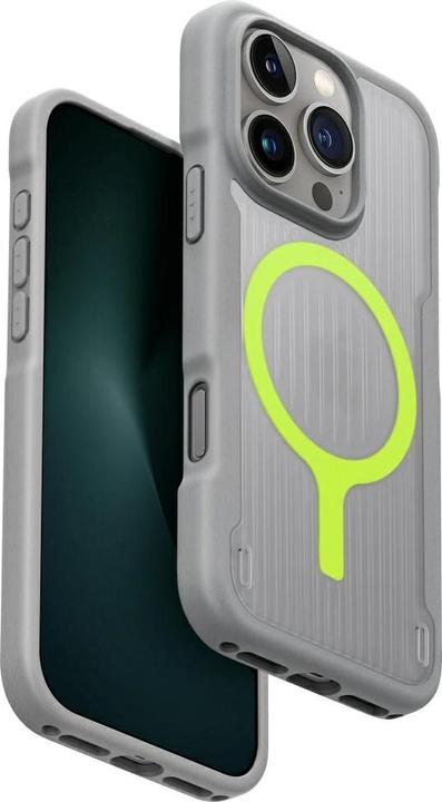 Actual product image Uniq Combat Active Magclick Charging Case for iPhone 16 Pro - Gray (Apple iPhone 16 Pro)