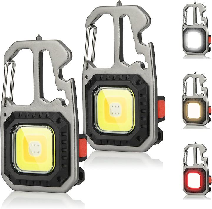 Lumina Swiss Hiking Buddy LED Clip-Anhänger 2er Set (800 lm)
