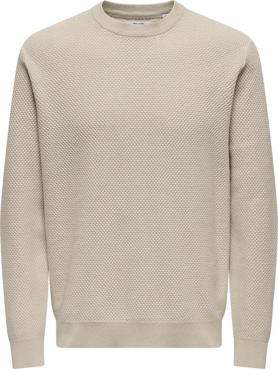 Only & Sons Onsmorgan Reg 12 Structure Crew Knit