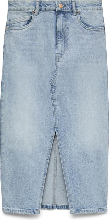 Vero Moda VMVERI Hohe Taille Langer Rock Jeansrock