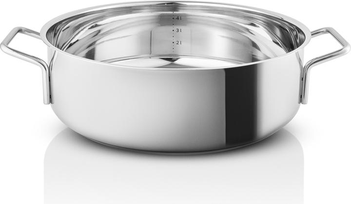 Actual product image Eva Solo Eva Trio - Sauté pan 28 cm Stainless steel with 2 handles (202429) (28 cm, Stainless steel)