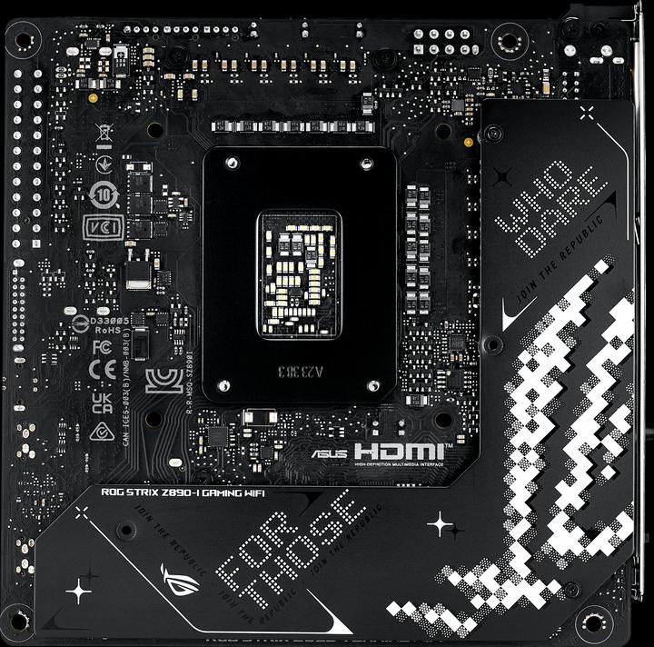 Produktbild ASUS ROG STRIX Z890-I GAMING WIFI (LGA 1851, Intel Z890, Mini-ITX)