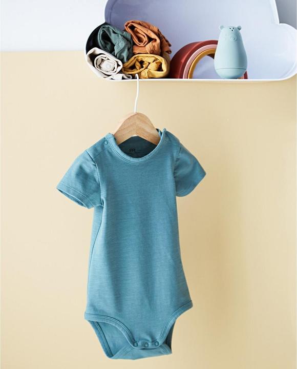 Actual product image La Redoute Collections 5-pack short-sleeved bodysuits (68)