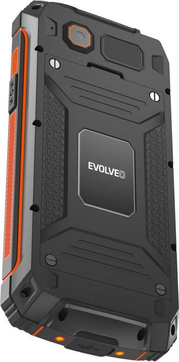 Immagine prodotto Evolveo StrongPhone Z6, vodot??sn?? odoln? Telefono Dual SIM,??erno-oran??ov?? (2.80", 2 Mpx, 2G)