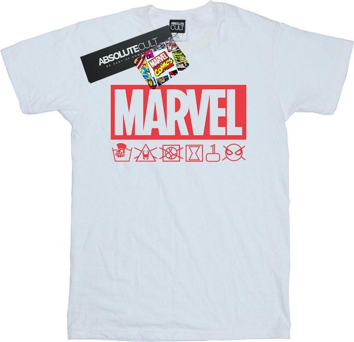 Actual product image Womens/Ladies Logo Wash Care Cotton Boyfriend T-Shirt (L)