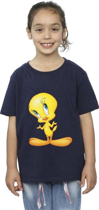 Immagine prodotto Looney Tunes Tweety Standing Maglietta Ragazze (128)