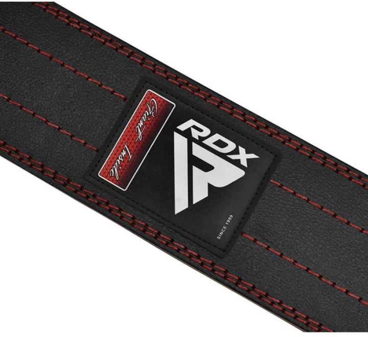 Actual product image Rdx Weight Lifting Power Belt Rd1 Red-L