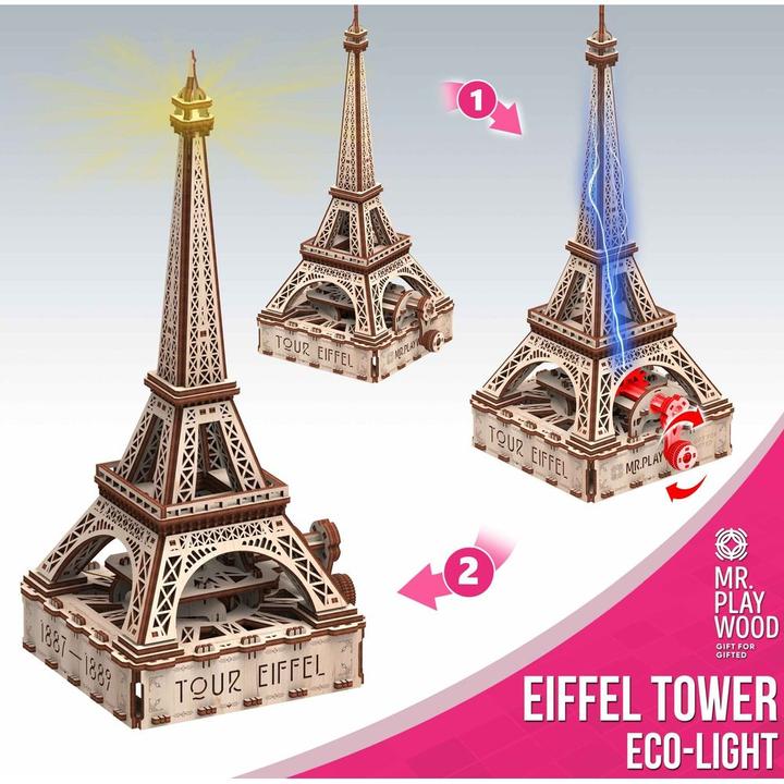 Produktbild Mr Playwood Mr. Playwood: Eiffel Tower - Ecolight