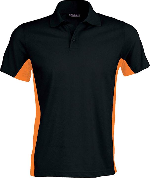 Schwarz/Orange