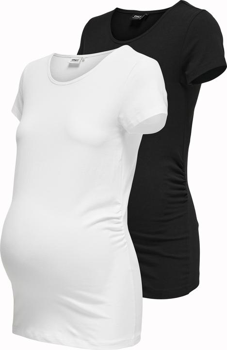 Produktbild Only Maternity Mama 2er-Pack Basic T-Shirt T-shirt (L)