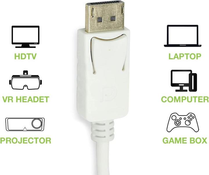 Immagine prodotto Techly Da DisplayPort a (HDMI, 15 cm)