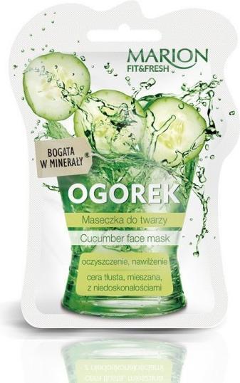 Marion Fit&Fresh Face Mask Face Mask Cleansing & Moisturizing Cucumber 7.5Ml (7.50 ml)