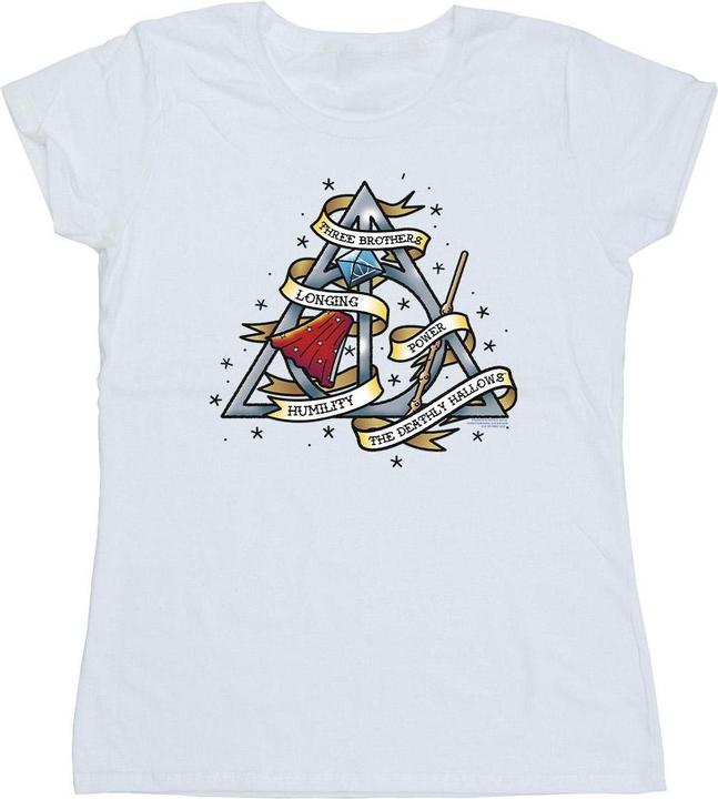 Immagine prodotto The Deathly Hallows Maglietta Donna (L)