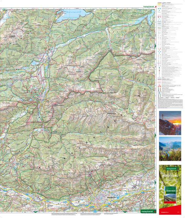 Image du produit Wetterstein - Karwendel, carte de randonnée, de cyclisme et de loisirs 1:50 000, freytag & berndt