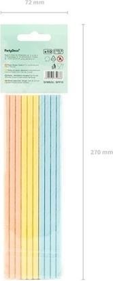 Image du produit Partydeco Pailles en papier Summer time (10 pcs) (10 x)