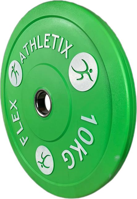 Produktbild FlexAthletix Bumper Plate Urethan (1 x 10 kg)